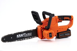 Kraft&Dele Σετ Επαναφορτιζόμενο Αλυσοπρίονο Μπαταρίας  ε 2 μπαταρίε...