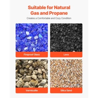 VEVOR 30 Τεμάχια Κεραμικές Πέτρες Φωτιάς 5-7.6 εκ Επαναχρησιμοποιού... VEVOR 30 Τεμάχια Κεραμικές Πέτρες Φωτιάς 5-7.6 εκ Επαναχρησιμοποιού...