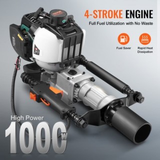 VEVOR Βενζινοκίνητος Κομπρεσέρ Γεωπασσάλων 37.77cc SCSQYDZJJH68YC45BV0