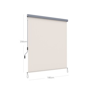 SONGMICS Αναδιπλούμενη Κάθετη Τέντα Μπεζ 2.5 x 1.8 m GSA25BG SONGMICS Αναδιπλούμενη Κάθετη Τέντα Μπεζ 2.5 x 1.8 m GSA25BG