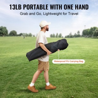 Πτυσσόμενη Καρέκλα Camping VEVOR για Ενήλικες, Μαύρη HWZDYCY450LBS... Πτυσσόμενη Καρέκλα Camping VEVOR για Ενήλικες, Μαύρη HWZDYCY450LBS...