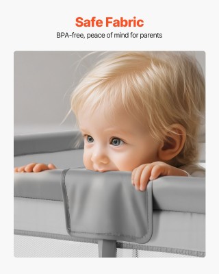 VEVOR Παιδικό Πάρκο 2000 x 1785mm Μεγάλο για Μωρά & Νήπια YYEWSHLBY...