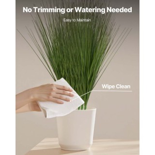 VEVOR Τεχνητό Φυτό Γρασίδι 686mm, Faux Onion Grass, 8 Τεμάχια, Διάσ...