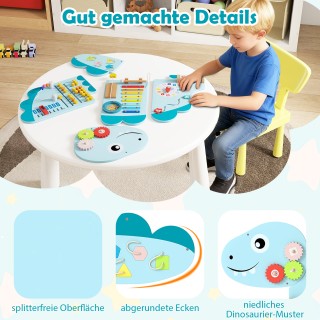 Costway 11-σε-1 Μοντεσσόρι Παιχνίδι Δεινοσαυράκια για Παιδιά - Ξύλι...