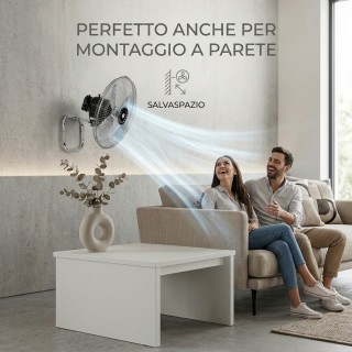 BAKAJI Ανεμιστήρας Manila 3 σε 1 με Ατσάλινες Πτέρυγες, Περιστρεφόμ...