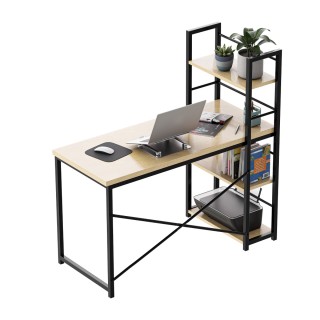 MarkAdler Γραφείο Leader 4.0 με Ενσωματωμένη Βιβλιοθήκη 120x60x75 ε...