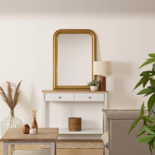 Atmosphera Επιτοίχιος Καθρέφτης με Ανάγλυφο Σχέδιο σε Χρυσό Χρώμα 1... Atmosphera Επιτοίχιος Καθρέφτης με Ανάγλυφο Σχέδιο σε Χρυσό Χρώμα 1...