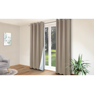 Σετ 2 Θερμομονωτικές Κουρτίνες 35 x 240 cm Taupe 30040362 Idomya Σετ 2 Θερμομονωτικές Κουρτίνες 35 x 240 cm Taupe 30040362 Idomya