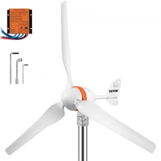 VEVOR Γεννήτρια Ανεμοστρόβιλου 400W 12V/AC με MPPT Ελεγκτή 3 Πτερύγ... VEVOR Γεννήτρια Ανεμοστρόβιλου 400W 12V/AC με MPPT Ελεγκτή 3 Πτερύγ...