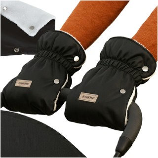 Kruzzel Αδιάβροχα Γάντια με φλις εσωτερικό ξεσουάρ Καροτσιού Μαύρο ...