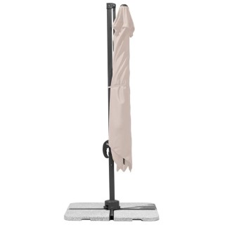 BAKAJI  Ομπρελόκηπος Αποκεντρωμένος Αίσθηση 3x3 Αλουμίνιο Κεκλιμένο...