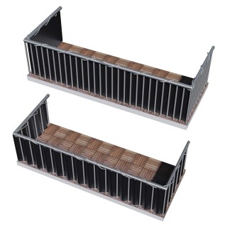 BAKAJI  Κάλυμμα Προστασίας Απορρήτου Αντιανεμικό Κάγκελο Προστασίας...