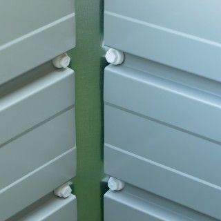 Ζαρντινιέρα κήπου χωρίς πάτο με 2 περιοχές καλλιέργειας, ατσάλι, 12... Ζαρντινιέρα κήπου χωρίς πάτο με 2 περιοχές καλλιέργειας, ατσάλι, 12...