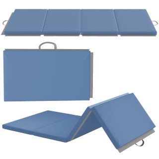 HOMCOM Πτυσσόμενο Στρώμα Γυμναστικής 180x80x5 εκ., Αντιολισθητικό, ...