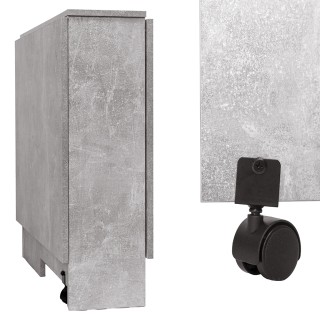 BAKAJI Τραπέζι Φαγητού Εξοικονόμησης Χώρου Πτυσσόμενο Γραφείο με Ρό...