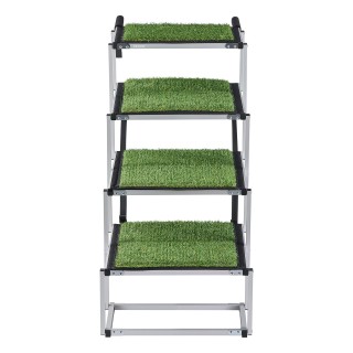 VEVOR Σκάλα Αυτοκινήτου για Σκύλους 4 Σκαλοπατιών Πτυσσόμενη Αντιολ...