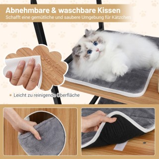 Costway Πολυλειτουργικό Δέντρο Γάτας με Χώρο Ξαπλώματος, Κρεμαστή Α... Costway Πολυλειτουργικό Δέντρο Γάτας με Χώρο Ξαπλώματος, Κρεμαστή Α...