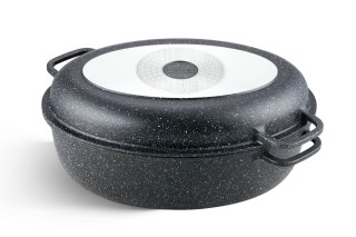 Edenberg Σκεύος Roaster 3 σε 1 με Καπάκι 8 lt και Μαρμάρινη Επιστρώ... Edenberg Σκεύος Roaster 3 σε 1 με Καπάκι 8 lt και Μαρμάρινη Επιστρώ...