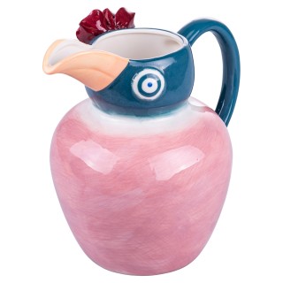 Villa DEste Κανάτα pappagallo 2,2 L από χειροποίητη πορσελάνη ζωγρ... Villa DEste Κανάτα pappagallo 2,2 L από χειροποίητη πορσελάνη ζωγρ...