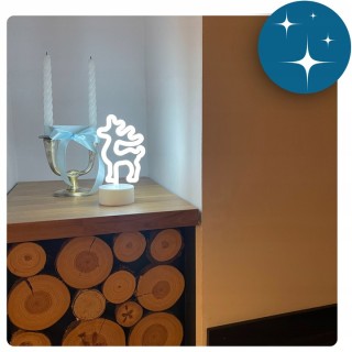 SPM Λάμπα Νυχτός RENIFER σε Σχήμα Τάρανδου για Χριστουγεννιάτικη Δι...