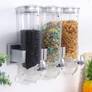 BAKAJI Τριπλός Διανομέας Δημητριακών με Τοποθέτηση στον Τοίχο Διαν... BAKAJI Τριπλός Διανομέας Δημητριακών με Τοποθέτηση στον Τοίχο Διαν...