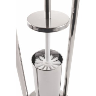 Galileo Σετ μπάνιου με βάση, θήκη για βούρτσα και θήκη για χαρτί υγ...