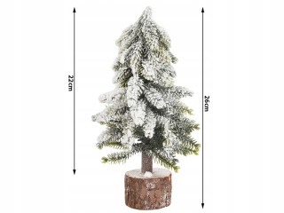 Verk Group Μικρό Τεχνητό Χριστουγεννιάτικο Δέντρο με Χιονισμένα Κλα...