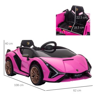 HOMCOM Ηλεκτρικό Αυτοκίνητο για Παιδιά 3-5 ετών Lamborghini 12V με ... HOMCOM Ηλεκτρικό Αυτοκίνητο για Παιδιά 3-5 ετών Lamborghini 12V με ...
