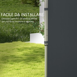 Σετ 2 Τοίχων Κιόσκι 3x3 και 3x6 m από ύφασμα Oxford με Αρθρωτές Πόρ... Σετ 2 Τοίχων Κιόσκι 3x3 και 3x6 m από ύφασμα Oxford με Αρθρωτές Πόρ...