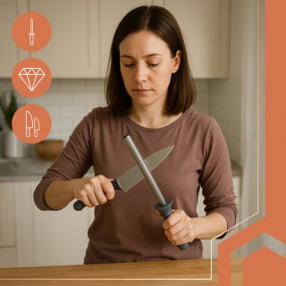 Ruhhy Ακονιστήρι Μαχαιριών Ακριβείας με Διαμαντένια Κοπτική Επιφάνε... Ruhhy Ακονιστήρι Μαχαιριών Ακριβείας με Διαμαντένια Κοπτική Επιφάνε...