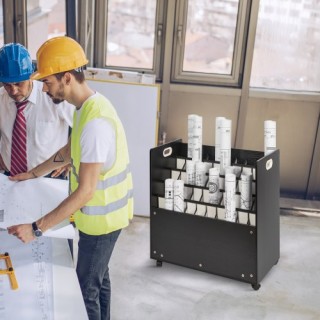 Κινητή Ξύλινη Θήκη Σχεδίων VEVOR με 50 Θέσεις για Αποθήκευση Σχεδίω... Κινητή Ξύλινη Θήκη Σχεδίων VEVOR με 50 Θέσεις για Αποθήκευση Σχεδίω...