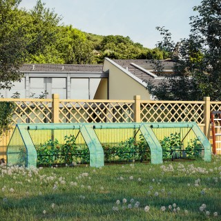 Outsunny Μίνι Θερμοκήπιο για Φυτά Αδιάβροχο με 3 Ρολλά Εισόδου, απ... Outsunny Μίνι Θερμοκήπιο για Φυτά Αδιάβροχο με 3 Ρολλά Εισόδου, απ...