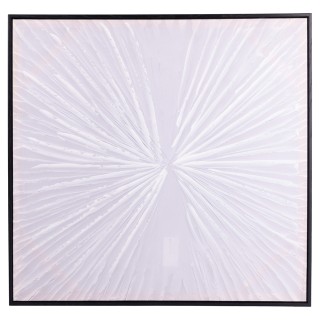 Galileo Πίνακας με πλαίσιο 60x60 cm White Sibilla 5920435 Τυχαία Επ...