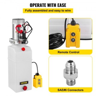 Υδραυλική Μονάδα VEVOR 12V για Τρέιλερ Ντάμπερ 8LCZYYBSLDZY00001V0 Υδραυλική Μονάδα VEVOR 12V για Τρέιλερ Ντάμπερ 8LCZYYBSLDZY00001V0