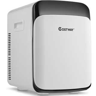Costway Φορητό Μίνι Ψυγείο 15L με Διπλή Λειτουργία Ψύξης & Θέρμανση...