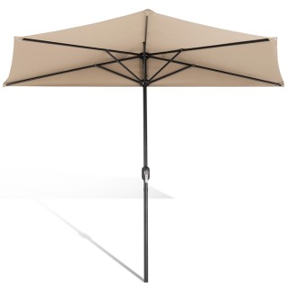 BAKAJI  Ομπρελόνι Ημισέληνος Τοίχου για Κήπο Ηλιοπροστασία Εξωτερικ...