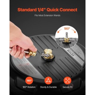 VEVOR Πλυστικό Επιφανειών 15 με 4 Τροχούς 3000 PSI Μαύρο GYQXJBMQJQ... VEVOR Πλυστικό Επιφανειών 15 με 4 Τροχούς 3000 PSI Μαύρο GYQXJBMQJQ...