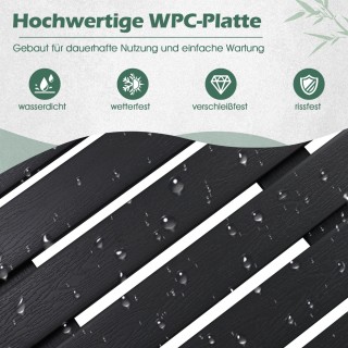 Costway Αδιάβροχο Χαλάκι Μπάνιου WPC 100 x 60 cm με Αντιολισθητική ... Costway Αδιάβροχο Χαλάκι Μπάνιου WPC 100 x 60 cm με Αντιολισθητική ...