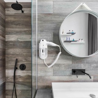 BAKAJI Σεσουάρ Τοίχου Ξενοδοχείου Χρώμιο Πιστολάκι Μαλλιών Μπάνιο ... BAKAJI Σεσουάρ Τοίχου Ξενοδοχείου Χρώμιο Πιστολάκι Μαλλιών Μπάνιο ...