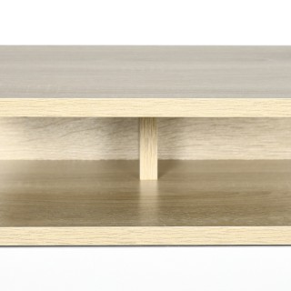 HOMCOM Σετ 2 Κρεμαστά κομοδίνα με συρτάρι και επάνω ράφι, σε ξύλο, ...