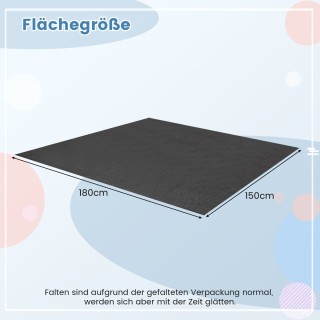 Costway Αντιολισθητικό & Αδιάβροχο Ματάκι Γκαράζ 180 x 150 εκ. HZ10334 Costway Αντιολισθητικό & Αδιάβροχο Ματάκι Γκαράζ 180 x 150 εκ. HZ10334