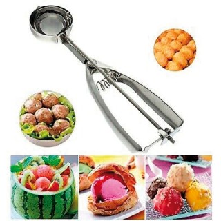 Galileo Δοσομετρητής Παγωτού από Ανοξείδωτο Ατσάλι με Μηχανισμό Ελα...