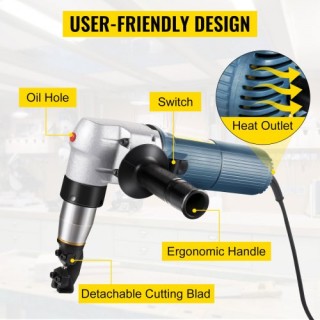 Ηλεκτρικό Ψαλίδι VEVOR 625W για Μέταλλο DCJO4.0MM220VENBUV2 Ηλεκτρικό Ψαλίδι VEVOR 625W για Μέταλλο DCJO4.0MM220VENBUV2