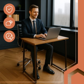 Ruhhy Πτυσσόμενο Γραφείο για Εργασία και Μελέτη 26116