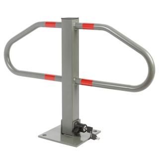 BAKAJI Μπάρα Αποτροπής Στάθμευσης Αυτοκινήτου Αναδιπλούμενη Στρογγυ...