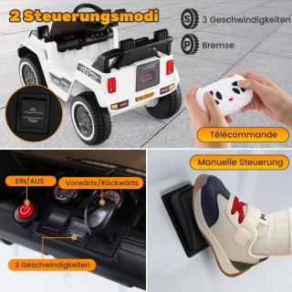 Costway Παιδικό Τζιπ με Μουσική, Ασφάλεια και Απομακρυσμένο Έλεγχο... Costway Παιδικό Τζιπ με Μουσική, Ασφάλεια και Απομακρυσμένο Έλεγχο...