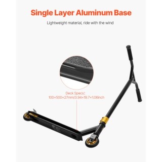 VEVOR Σκούτερ Κόλπων για Παιδιά & Ενήλικες με Ελαφρύ Κατάστρωμα DCL...