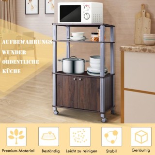 Ραφιέρα Κουζίνας 60 x 40 x 98 cm   και  Θέση  για Φούρνο Μικροκυμάτ...