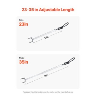 VEVOR Ρυθμιζόμενος Προστατευτικός Άξονας 23-35 ιντσών με Σύνθετη Κε... VEVOR Ρυθμιζόμενος Προστατευτικός Άξονας 23-35 ιντσών με Σύνθετη Κε...