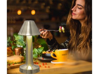 Ασύρματο Επιτραπέζιο Φωτιστικό Νυκτός Αφής με 3 Επίπεδα Φωτισμού 3W... Ασύρματο Επιτραπέζιο Φωτιστικό Νυκτός Αφής με 3 Επίπεδα Φωτισμού 3W...